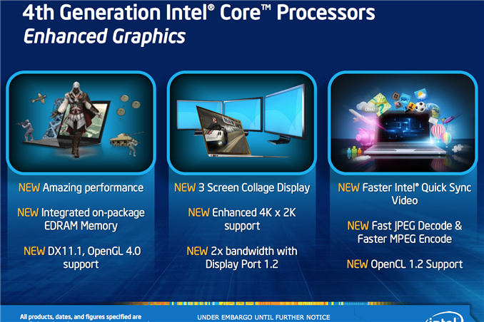 Intel Iris & Iris Pro Graphics: Haswell GT3/GT3e Gets a Brand